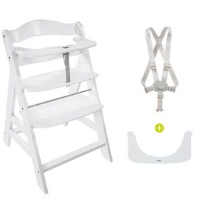 Hauck DETSKÁ JEDÁLENSKÁ STOLIČKA, buk, biela vyobraziť