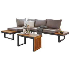 Ambia Garden TERASOVÁ SEDACIA SÚPRAVA, drevo, kov, textil vyobraziť