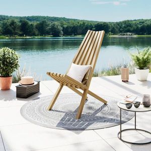 Ambia Garden ZÁHRADNÉ RELAXAČNÉ KRESLO, drevo vyobraziť