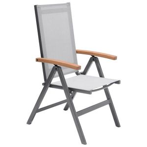 Ambia Garden ZÁHRADNÉ SKLADACIE KRESLO, drevo, kov, textil vyobraziť