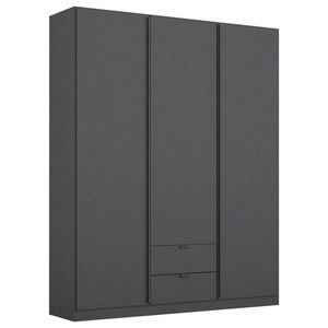 Rauch Möbel SKRIŇA S OTOČNÝMI DVERAMI, sivá, 136/197/54 cm vyobraziť