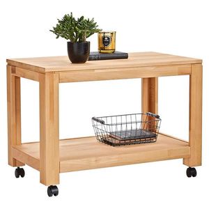 Linea Natura PRÍRUČNÝ STOLÍK, jadrový buk, farba buka vyobraziť