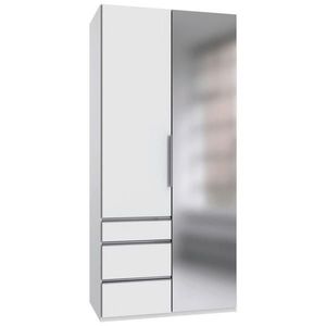 MID.YOU SKRIŇA S OTOČNÝMI DVERAMI, biela, 100/236/58 cm vyobraziť