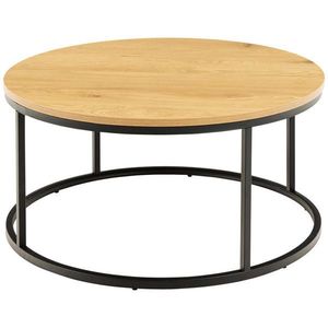 MID.YOU KONFERENČNÝ STOLÍK, čierna, divoký dub, kov, kompozitné drevo, 80/40/80 cm vyobraziť