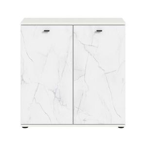 MID.YOU KOMODA, biela, 86/87/40 cm vyobraziť