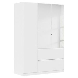 Rauch Möbel SKRIŇA S OTOČNÝMI DVERAMI, biela, 136/197/54 cm vyobraziť