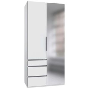 MID.YOU SKRIŇA S OTOČNÝMI DVERAMI, biela, 100/216/58 cm vyobraziť