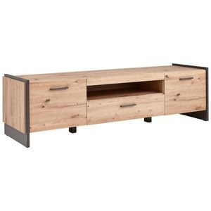 Hom`in TV DIEL, dub artisan, 187/51/41 cm vyobraziť