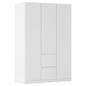 Rauch Möbel SKRIŇA S OTOČNÝMI DVERAMI, biela, 136/197/54 cm vyobraziť