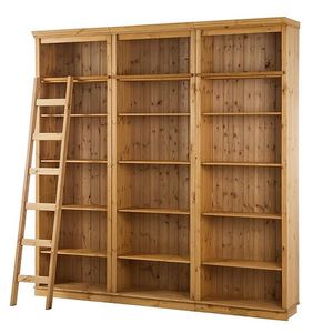 MID.YOU NÁSTENNÁ KNIŽNICA, farba borovice, borovica, 223/222/34 cm vyobraziť