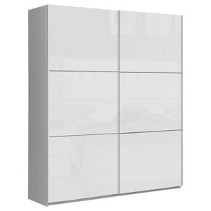 home24 ŠAT. SKRIŇA S POSUV. DVERAMI, biela, biela s vysokým leskom, 170, 3/209, 7/61, 2 cm vyobraziť