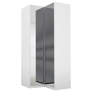 Rauch Möbel ROHOVÁ ŠATNÍKOVÁ SKRIŇA, strieborná, biela, 100/229/102 cm vyobraziť