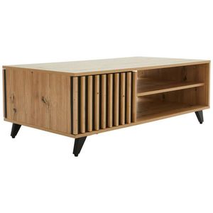 MID.YOU KONFERENČNÝ STOLÍK, čierna, farba duba, kov, kompozitné drevo, 110/60/39 cm vyobraziť