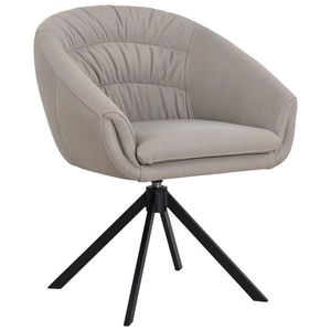 Johann Jakob STOLIČKA S PODRÚČKAMI, sivobéžová vyobraziť