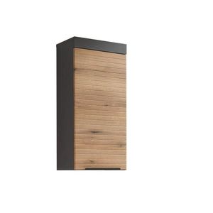 MID.YOU ZÁVESNÁ SKRINKA, farba duba, grafitová, 36/77/23 cm vyobraziť