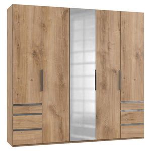 MID.YOU SKRIŇA S OTOČNÝMI DVERAMI, farba duba, 250/236/58 cm vyobraziť