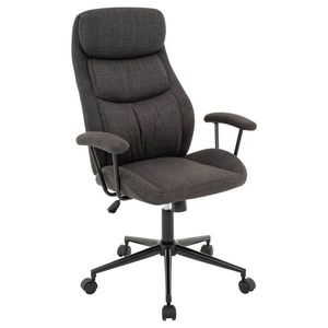 MID.YOU KANCELÁRSKE KRESLO, tkaná textília, sivá vyobraziť