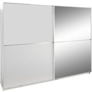 MID.YOU SKRIŇA S POSUVNÝMI DVERAMI, biela, 180/198/64 cm vyobraziť