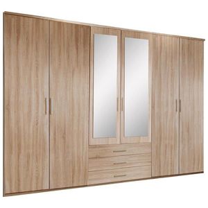 MID.YOU SKRIŇA SO ZRKADLOM, dub sonoma, 270/210/58 cm vyobraziť