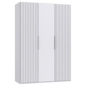 MID.YOU SKRIŇA S OTOČNÝMI DVERAMI, biela, 150/216/58 cm vyobraziť