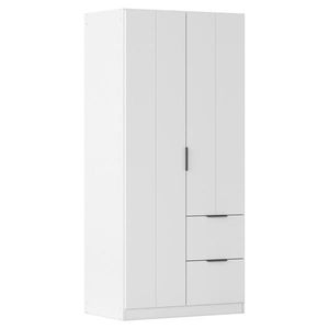 Rauch Möbel SKRIŇA S OTOČNÝMI DVERAMI, biela, 91/197/54 cm vyobraziť