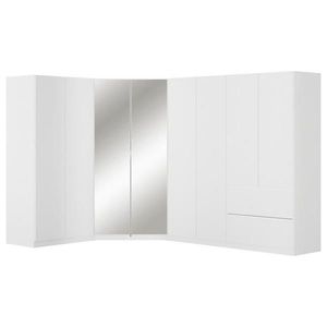 Rauch Möbel ROHOVÁ ŠATNÍKOVÁ SKRIŇA, biela, 208/197/298 cm vyobraziť