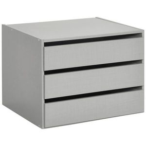 MID.YOU ZÁSUVKOVÝ DIEL, sivá, 66/48/54 cm vyobraziť