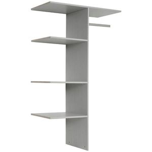 MID.YOU VNÚTORNÉ ČLENENIE, sivá, 100/160/50 cm vyobraziť