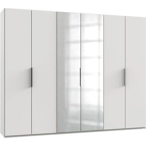 MID.YOU SKRIŇA S OTOČNÝMI DVERAMI, biela, 300/236/58 cm vyobraziť