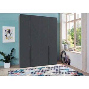 MID.YOU SKRIŇA S OTOČNÝMI DVERAMI, grafitová, 180/236/58 cm vyobraziť