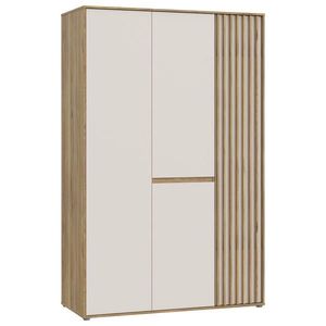 Hom`in SKRIŇA S OTOČNÝMI DVERAMI, farba duba, piesková, 128, 7/200/54 cm vyobraziť