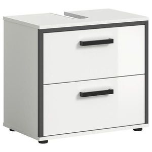 MID.YOU SKRINKA POD UMÝVADLO, biela s vysokým leskom, biela s vysokým leskom, 60/55/37 cm vyobraziť