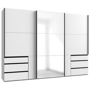 MID.YOU ŠAT. SKRIŇA S POSUV. DVERAMI, biela, 300/216/65 cm vyobraziť