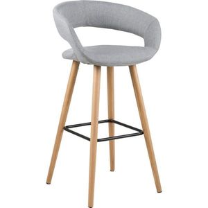 Carryhome BAROVÁ STOLIČKA, svetlosivá vyobraziť