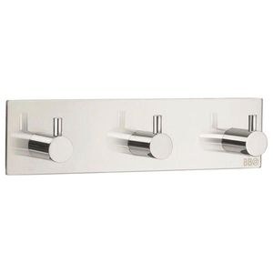 LIŠTA S HÁČIKMI, farba ušľachtilej ocele vyobraziť