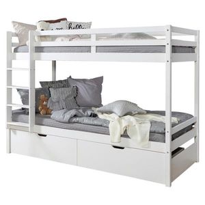 MID.YOU POSCHODOVÁ POSTEĽ, 90/200 cm biela vyobraziť