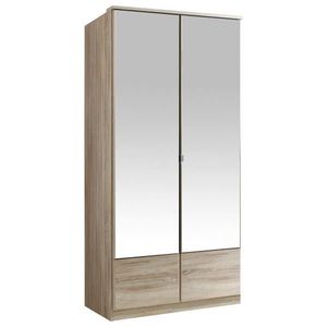 MID.YOU SKRIŇA SO ZRKADLOM, farba duba, 90/199/58 cm vyobraziť