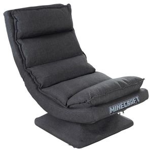 Minecraft HERNÁ STOLIČKA, tkaná textília, sivá vyobraziť