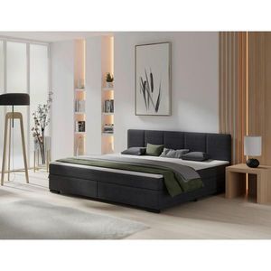 MID.YOU BOXSPRINGOVÁ POSTEĽ, 240/200 cm, antracitová vyobraziť