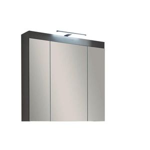 MID.YOU ZRKADLOVÁ SKRINKA, grafitová, grafitová, 80/77/17 cm vyobraziť