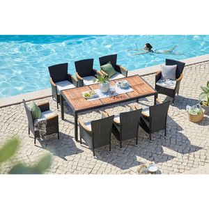 Ambia Garden ZOSTAVA ZÁHRADNÉHO NÁBYTKU drevo, kov, plast, textil vyobraziť