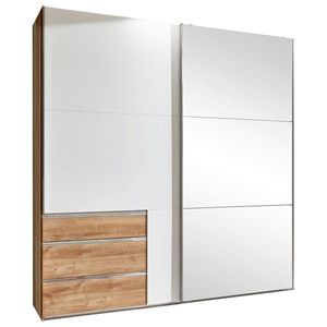 MID.YOU ŠAT. SKRIŇA S POSUV. DVERAMI, biela, farba duba, 200/216/65 cm vyobraziť