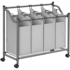 ZBERNÝ KÔŠ NA BIELIZEŇ, sivá vyobraziť