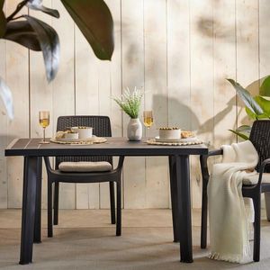 ZÁHRADNÝ STÔL, plast, 126/76/72 cm vyobraziť