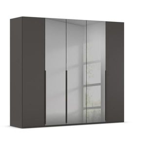 Rauch Möbel SKRIŇA S OTOČNÝMI DVERAMI, grafitová, sivá, 251/223/61 cm vyobraziť