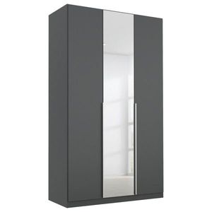 Rauch Möbel SKRIŇA S OTOČNÝMI DVERAMI, sivá, strieborná, 136/229/54 cm vyobraziť