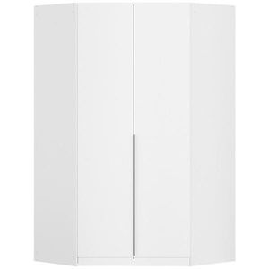 Rauch Möbel ROHOVÁ ŠATNÍKOVÁ SKRIŇA, biela, tmavosivá, 117/229/117 cm vyobraziť