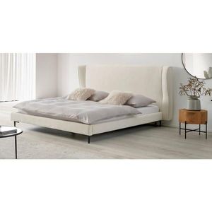 Livetastic ČALÚNENÁ POSTEĽ, 180/200 cm, biela vyobraziť
