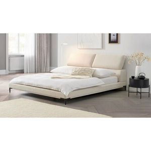 Livetastic ČALÚNENÁ POSTEĽ, 180/200 cm, krémová vyobraziť