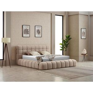 Livetastic ČALÚNENÁ POSTEĽ, 180/200 cm, prírodná farba vyobraziť